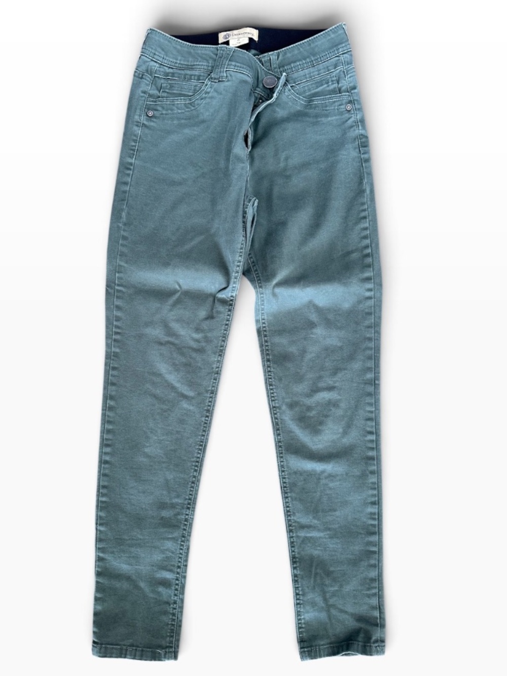 Democracy Womens Size 8 "Ab"solution Sage Olive Green Ankle Skinny Pants